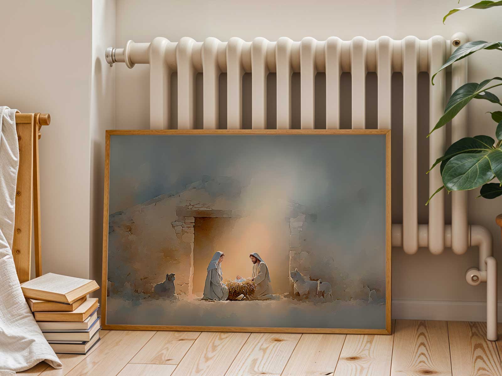 Single lit candle beside a printed excerpt of Psalm 91, creating a warm, intimate atmosphere